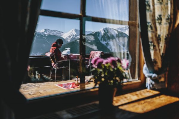 Berger Alm, Skihütte Saalbach